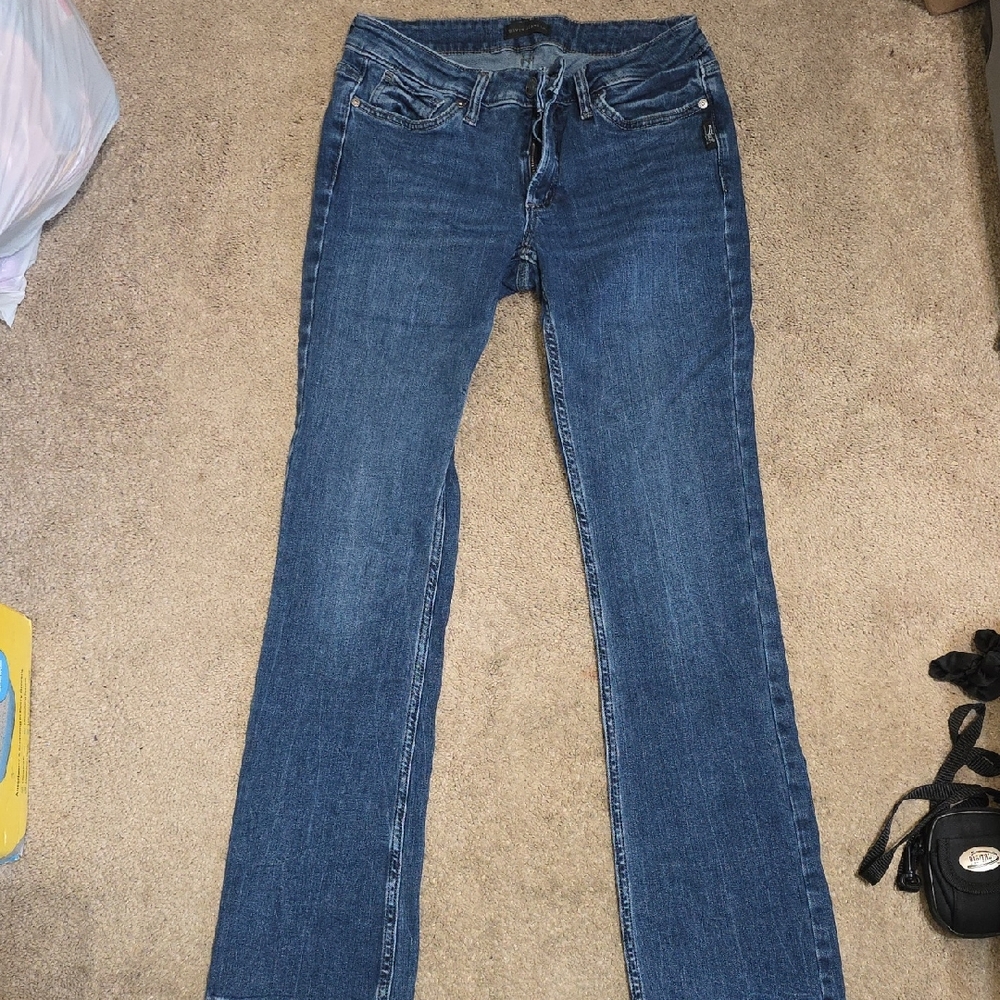 Silver Jeans Women's Boot Cut Blue Denim